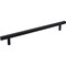 Jeffrey Alexander 12" Center-to-Center Matte Black Square Dominique Appliance Handle 845-12MB - alternate 1